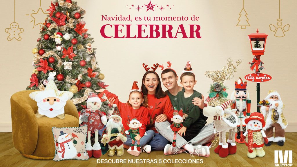 Es tu momento de celebrar: 5 colecciones para vivir la magia de la Navidad en Multitop